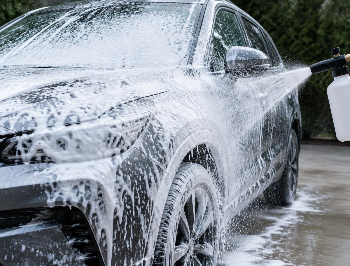 Foam pre-wash
